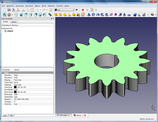 gear teeth generator dxf